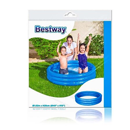 Nessiworld Bestway Renkli Şişme Çocuk Havuzu 102x25cm