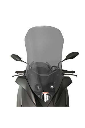 Yamaha Xmax 250 / 300 / 400 2018-2022 Uyumlu Ön Tur Camı Füme 70 Cm