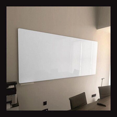 Ekstra Beyaz Cam Yazı Tahtası 180x120 cm ( YATAY )