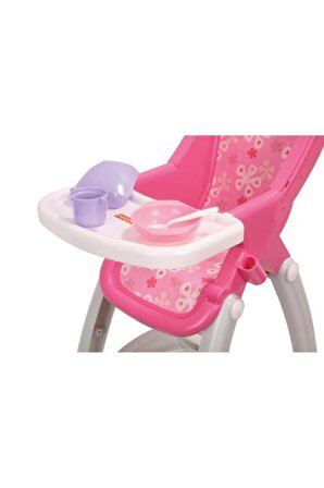 Oyuncak Bebek Mama Sandalyesi "bebi" No :2 - Pol-48011-pembe