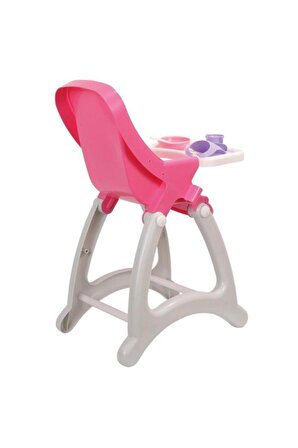 Oyuncak Bebek Mama Sandalyesi "bebi" No :2 - Pol-48011-pembe