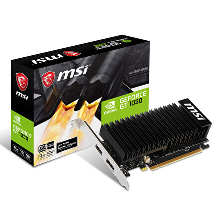 MSI GeForce GT 1030 64 Bit DDR4 2 GB Ekran Kartı