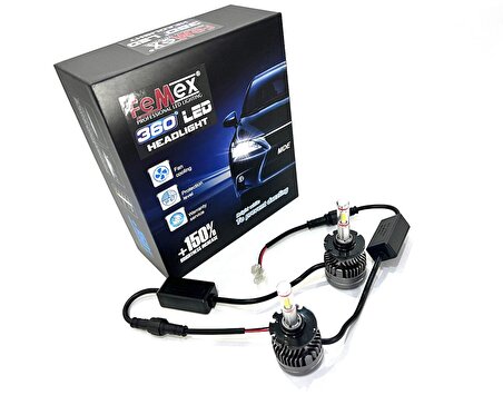 FEMEX 360* Csp Superior 4 Yönlü Chipset D1S D2S D3S Serisi Led Xenon Led Headlight