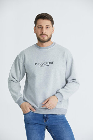 GATSWEAR Nakışlı Oversize Sweatshirt