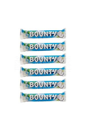 Bounty Hindistan Cevizli Çikolata 57 G "6 Adet"