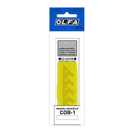 OLFA COB-1 Maket Bıçağı Yedeği (15 li)
