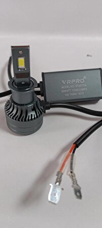 VRPRO STARTEN H3 SLİM LED XENON 12000 LÜMEN GARANTİLİ Profesyonel LED