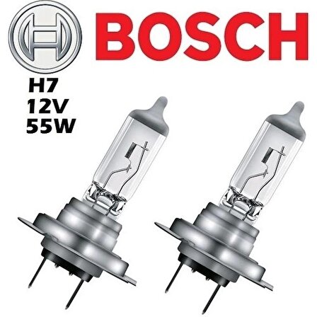 Bosch Far Ampul H7 12v 55w 2 Adet Takım