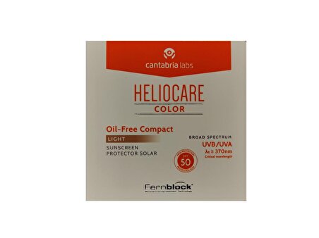 Heliocare Color SPF 50 Oil Free Compact  Light(Buğday) 10 gr 