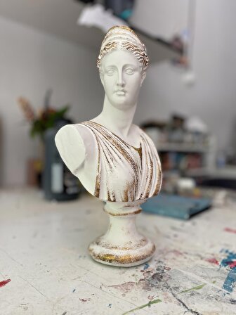 Artemis 'Aged' Dekoratif Heykel, Pop Art Roma Yunan Heykelleri