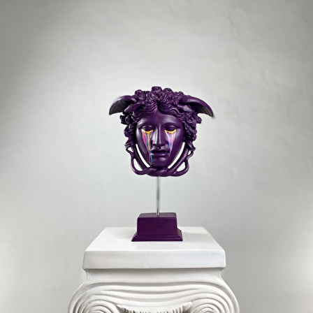 Medusa 'Requiem' Dekoratif Heykel, Pop Art Roma Yunan Heykelleri