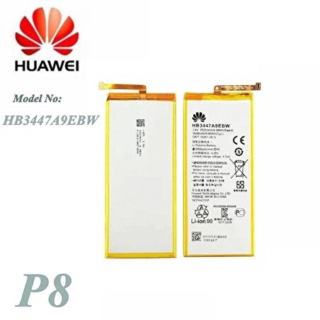 Huawei P8 Batarya Huawei P8 HB3447A9EBW Uyumlu Yedek Batarya