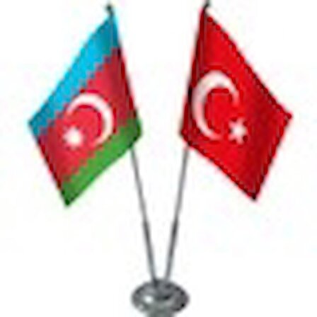 ikili Azerbaycan Masa Bayrağı Takımı 