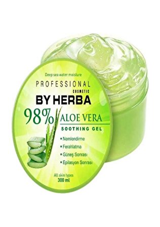 By Herba Nemlendirici ve Yatıştırıcı Aloe Vera Soothing Gel