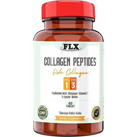 Flx Collagen Peptides Tip 1-3 Balık Kolajeni 60 Tablet