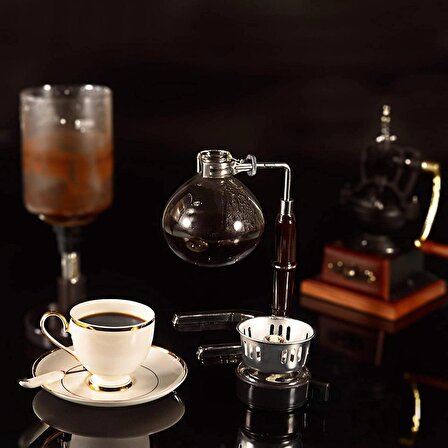 Horecamark Sifon Kahve Demleme Ünitesi 5 Kupa Syphon Coffee Brewer 5 Cups