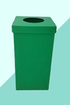 Sıfır Atık Kutusu – Baskısız Geri Dönüşüm Kutusu (Yeşil)