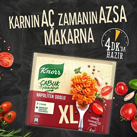 Knorr Çabuk Makarna Xl Napoliten Soslu