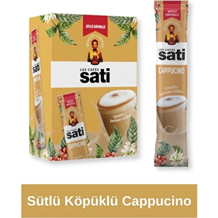 Les Cafes Sati Sütlü Köpüklü Cappucino 17 gr 20'li