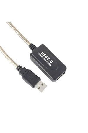 15 Metre Extension Usb Uzatma Kablosu Dişi Erkek USB 2.0 AM-FM