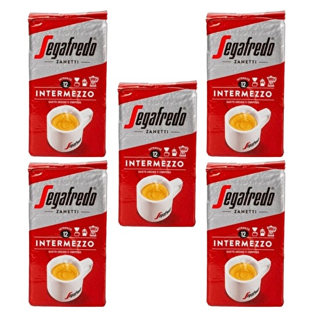 Segafredo Zanetti Öğütülmüş Kahve 250 gr (5 ADET)