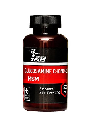 Zeus Nutrition Glucosamine Chondroitin 120 Kapsül-1xAdet-ŞaseWhey-Hediye