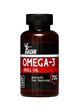 Zeus Nutrıtıon Omega-3 & Krill Oil 100 Kapsül