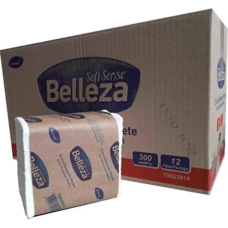 Belleza Extra Dispenser Peçete 300'LÜ 12 Paket