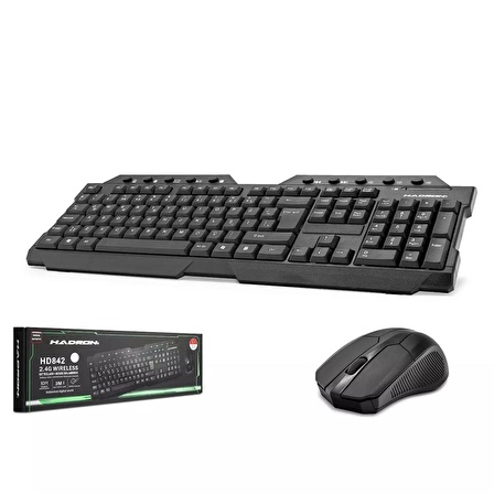 HADRON HD842 KLAVYE & MOUSE SET WIRELESS Q