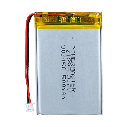 3.7 VOLT 500 MAH LİTYUM POLİMER PİL (4324)