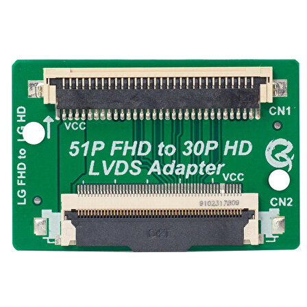 LCD PANEL FLEXİ REPAİR KART 51P FHD TO 30P HD LVDS LG FHD TO LG HD QK0805A (4324)