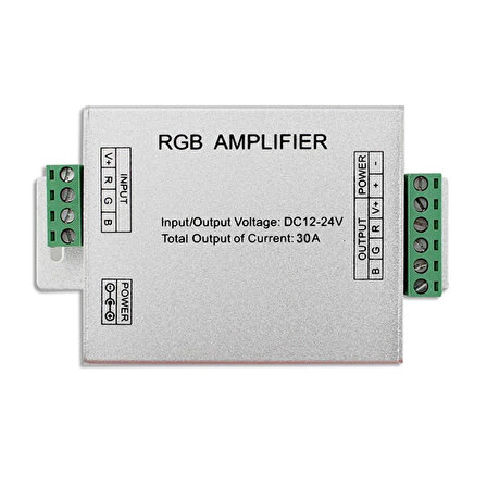 12V-24V 30 AMPER LED RGB AMPLIFIER (REPEATER) (4324)