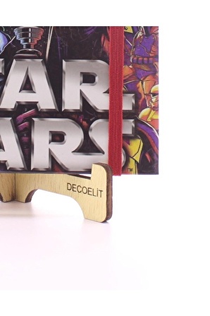 Lastikli Çizgisiz Sert Kapak Star Wars Defter