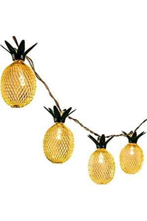 Dekoratif Hediye Ananas Şerit Led Işık Pineapple 1metre