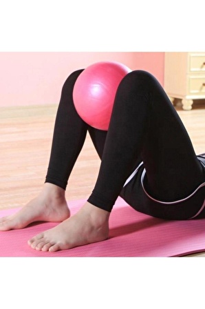 Pembe Egzersiz Pilates Topu 25 Cm Pilates Fitness Denge Egzersiz Topu Pilates Topu Hdh75