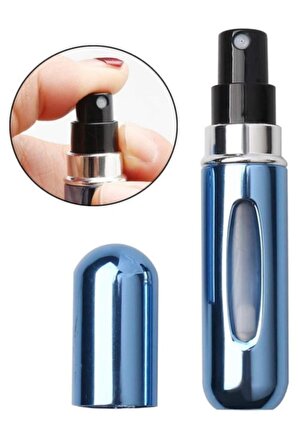 Taşınabilir Mini Parfüm Şişesi Doldurulabilir Atomizer Parfüm Şişeleri Boş Küçük