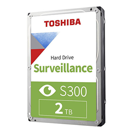 Toshiba S300 HDWT720UZSVA Sata 3.0 5400 RPM 3.5 inç 2 TB Harddisk