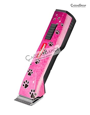 Heiniger Saphir Pink Evcil Hayvan Kırkma Makinesi Çift Bataryalı