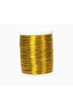 Hayal Filografi Teli Koyu Sarı (Altın Sarısı) Renk 100 gr, 150 mt HFT-1008