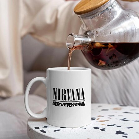 Nirvana Nevermind Tasarımlı Baskılı Kupa Bardak