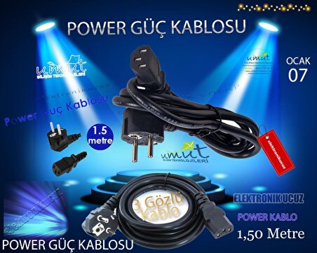 EU-15-Samsung Scx3405fw Yazıcı Güç Kablosu ( 220V Ac Power Cord )