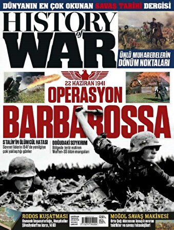 History of War 7.Sayı Haziran-Temmuz-Ağustos 2023