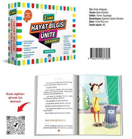 Martı Çocuk Yayınları 3 . Sınıf Hayat Bilgisi Ünite Hikayeleri