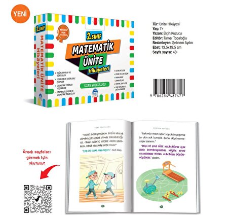 Martı Çocuk Yayınları 2 . Sınıf Matematik Ünite Hikayeleri
