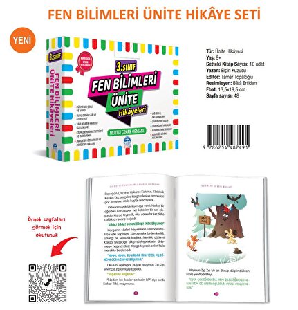 Martı Çocuk Yayınları 3 . Sınıf Fen Bilimleri Ünite Hikayeleri