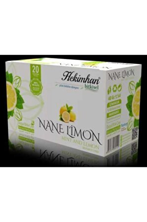 Nane Limon 20 Li Süzen Poşet Çay