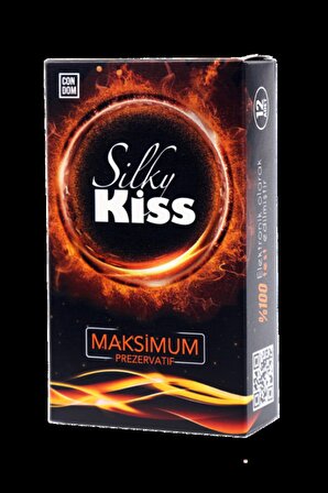 Silky Kiss Maximum Tırtıklı ve Benekli Prezervatif
