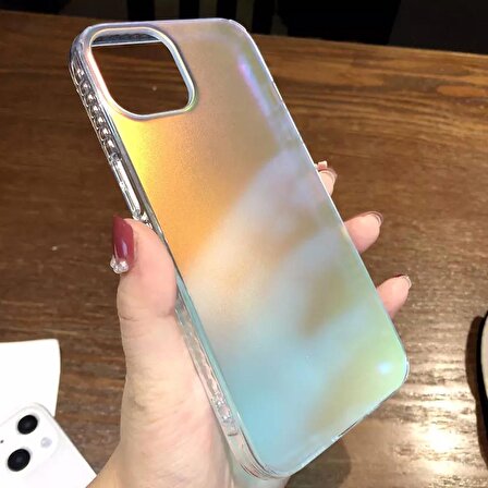 İphone 13 Pro Max Hologram Renk Geçişli Yüksek Kalite Tasarım Kılıf