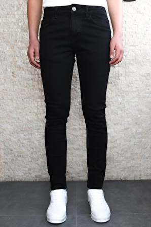 Erkek Siyah Slim Fit Pantolon  HLT HE001937