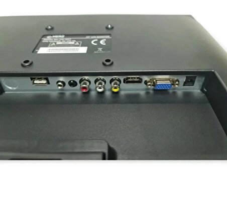 Herz HM-3519 19'' HD Led VGA HDMI RCA Girişli Dahili Hoparlörlü Ve Kumandalı CCTV Monitör